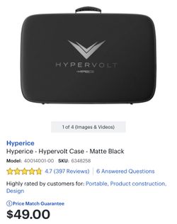 Hyperice - Hypervolt Vibration Massage Device - Cordless - Silver/Black for  Sale in Los Angeles, CA - OfferUp