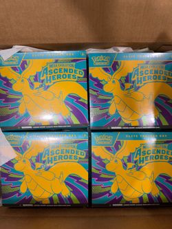 Pokémon Mega Evolution Ascended Heroes Elite Trainer Box
