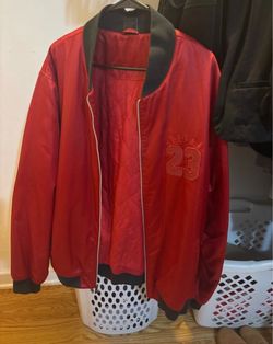 Red Jordan Zipper Jacket
