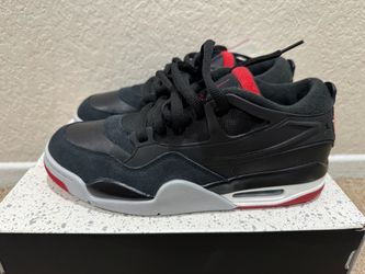 Air Jordan 4 RM Black/Varsity Red - Men’s Size 9.5