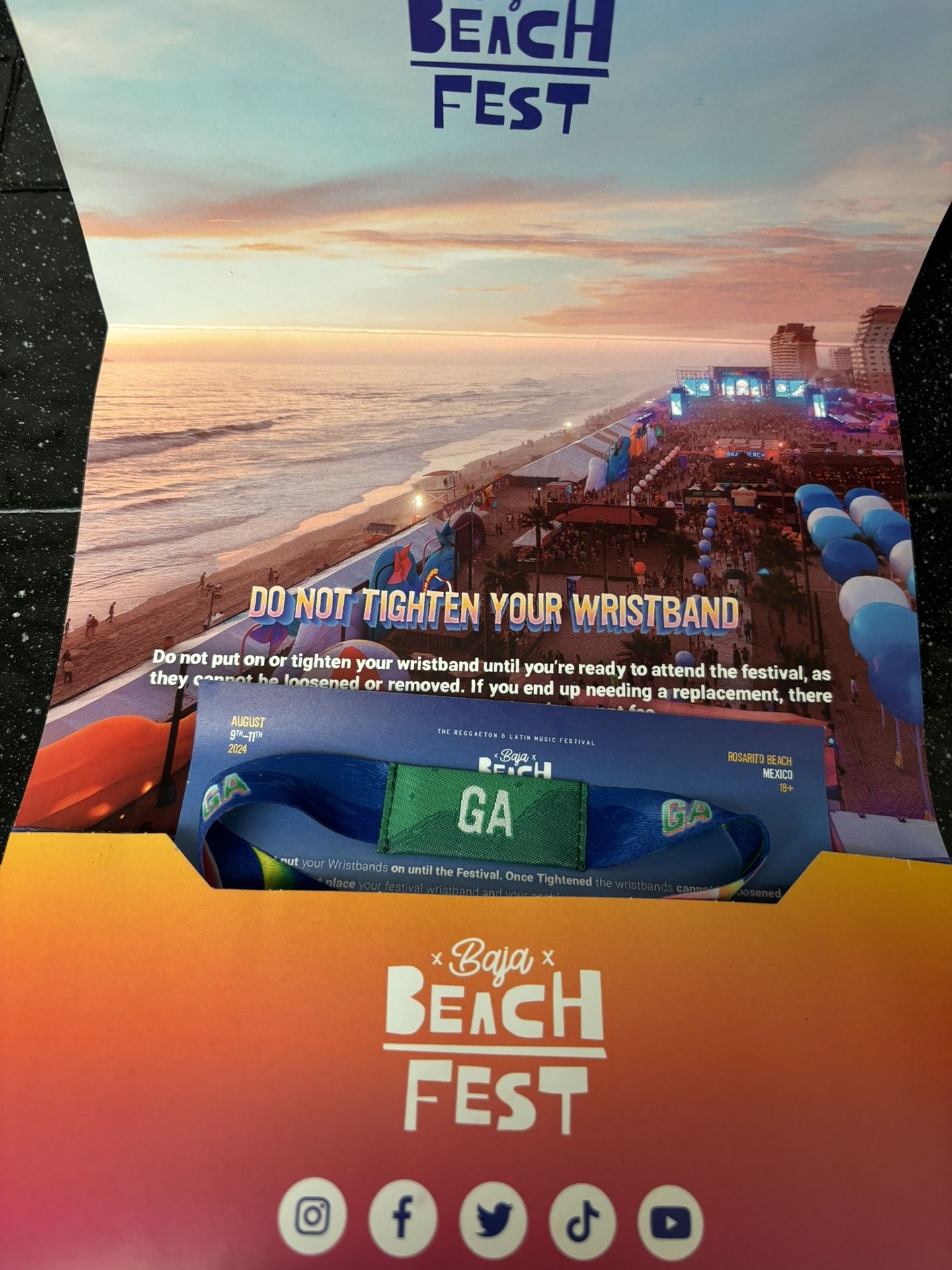 Baja Beach Fest GA 