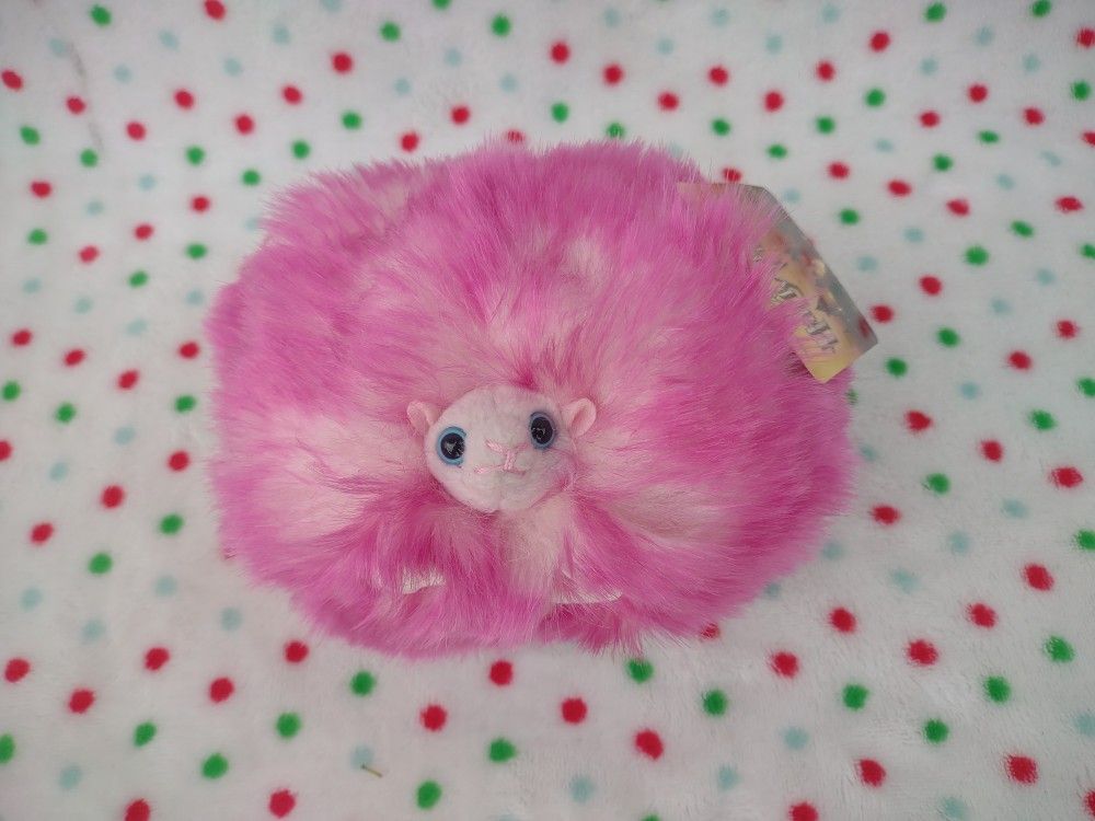 Wizarding World Of Harry Potter Pink Pygmy Puff Plush Universal Studios 7"
