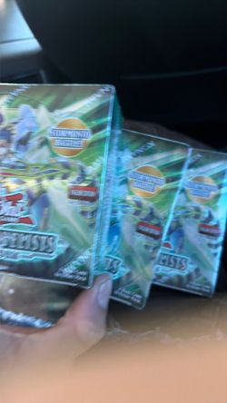 Sealed yugioh booster boxes 4 of them