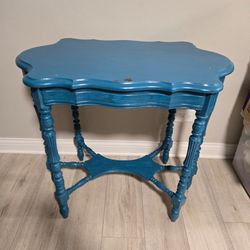 Blue Entry Table
