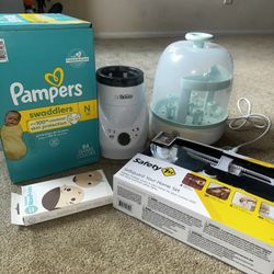 Baby Supplies - Bottle Warmer, Sterilizer, Pampers Etc.