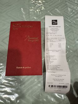 Baccarat Rouge 540 2.4oz Eau de Parfum Authentic Sealed With Receipt