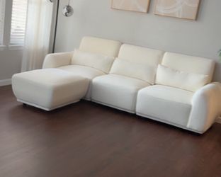 Cream Sectional Sofa
