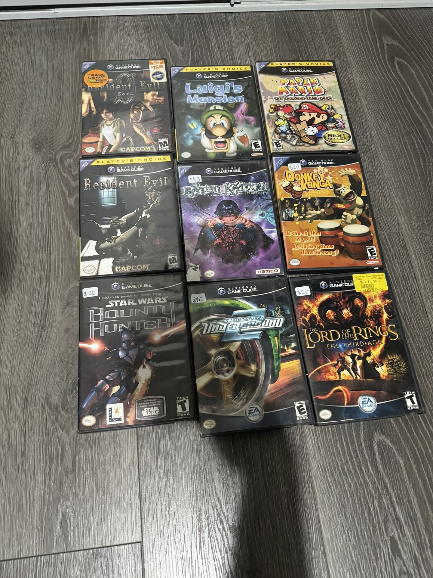 Nintendo GameCube Games