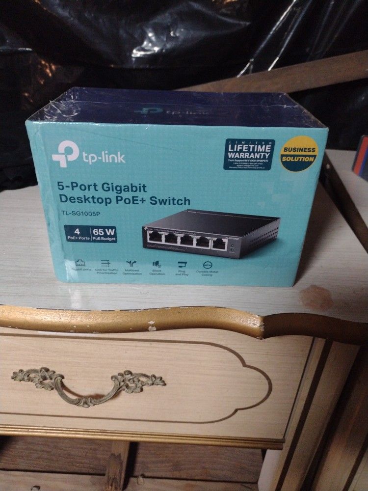 Tp-link 5 Port Gigabit Desktop Poe+Switch