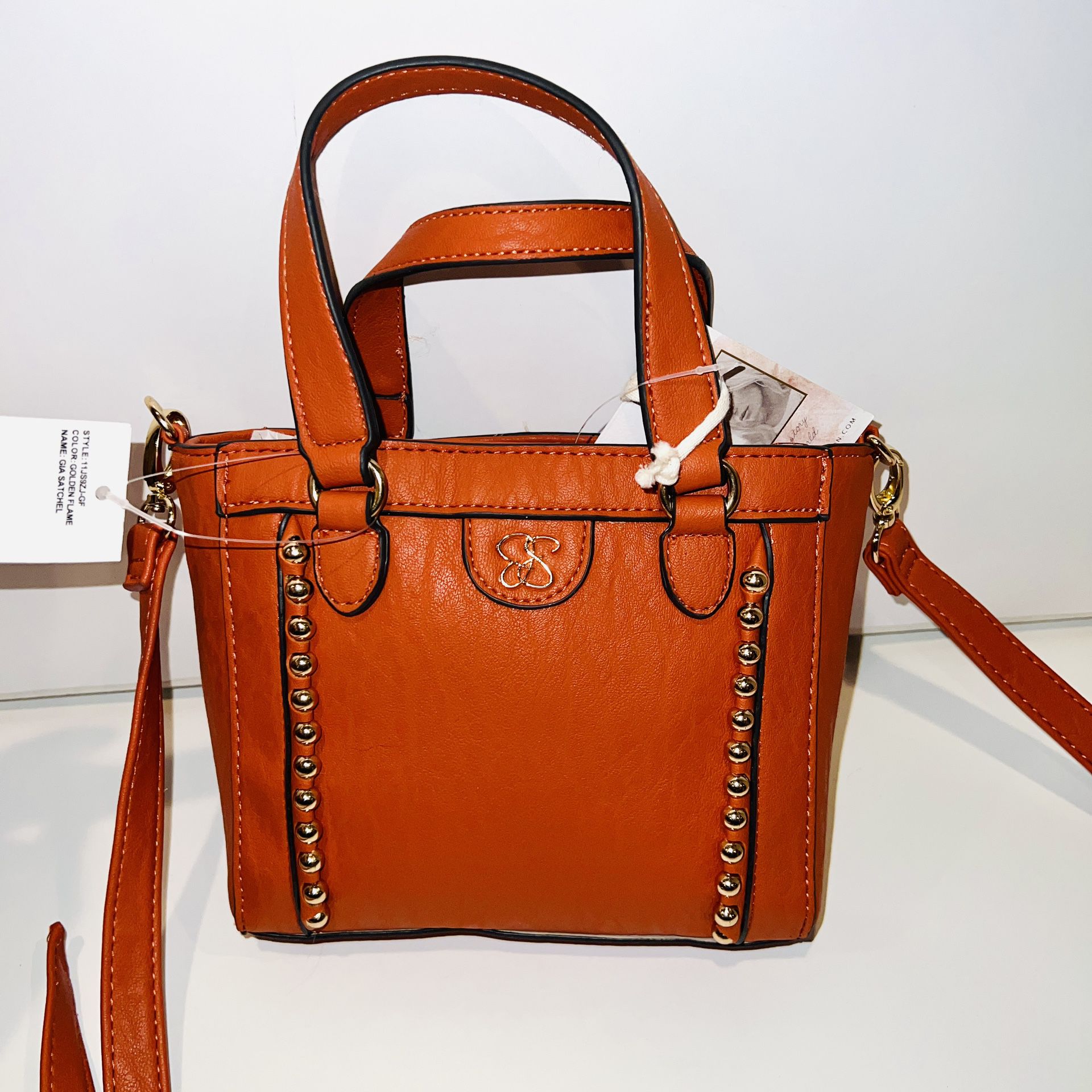 New orange Jessica Simpson Crossbody bag purse MSRP $98 mini tote Satchel  for Sale in Santee, CA - OfferUp