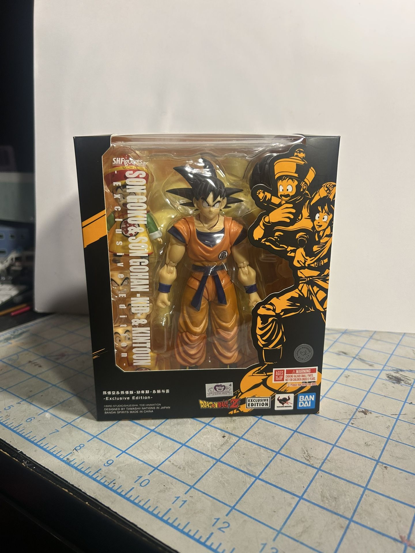 Sh Figuarts SDCC Exclusive Son Goku & Son Gohan