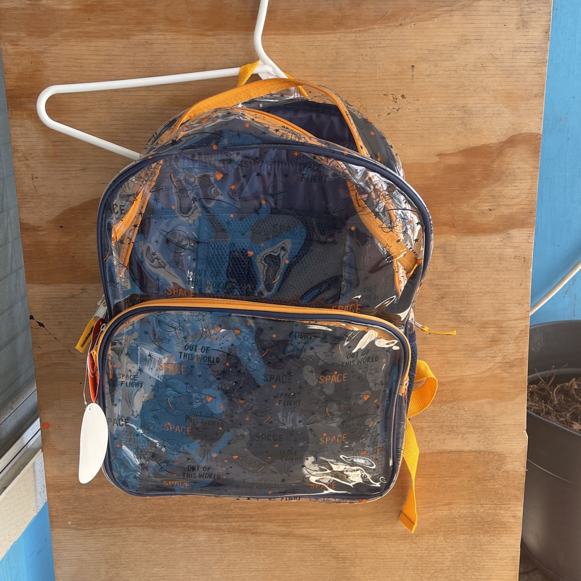 Clear Bag Pack For School for Sale in Pflugerville, TX - OfferUp