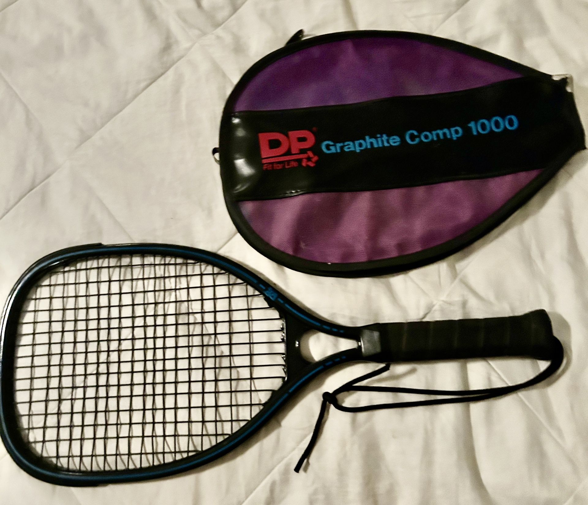 DP Fit For Life Graphite Composite Racquetball Racquet MINT!!