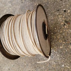 14 AWG WHITE Solid Copper Wire 