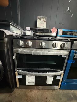 LG double oven 5 burner stove