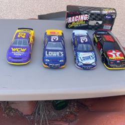 4 Lot NASCAR Cars