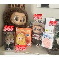 100% AUTHENTIC LABUBUS FOR SALE