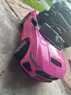 Pink Kids Ride-On Electric Car