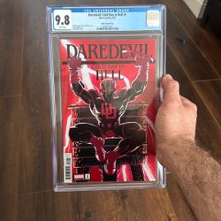 Marvel comics Daredevil:Cold Day In He’ll CGC 9.8