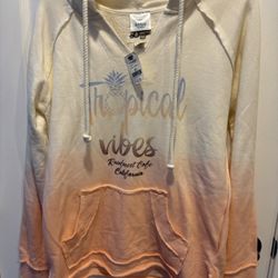 Brand New Rainforest cafe California Tropical Vibes women’s sweater size Medium - Simi Valleyb