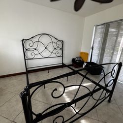 Metal Queen Bed Frame 