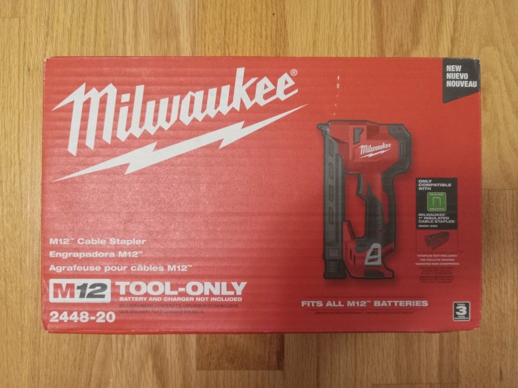Milwaukee M12 Cable Stapler