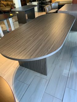 Conference table 42”x96” gray