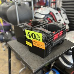 PowerBlock EXP adjustable dumbbells