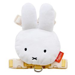 Korean Made Noutti Super Cute Miffy Harness With Poop Bag For Small Dogs, Puppy