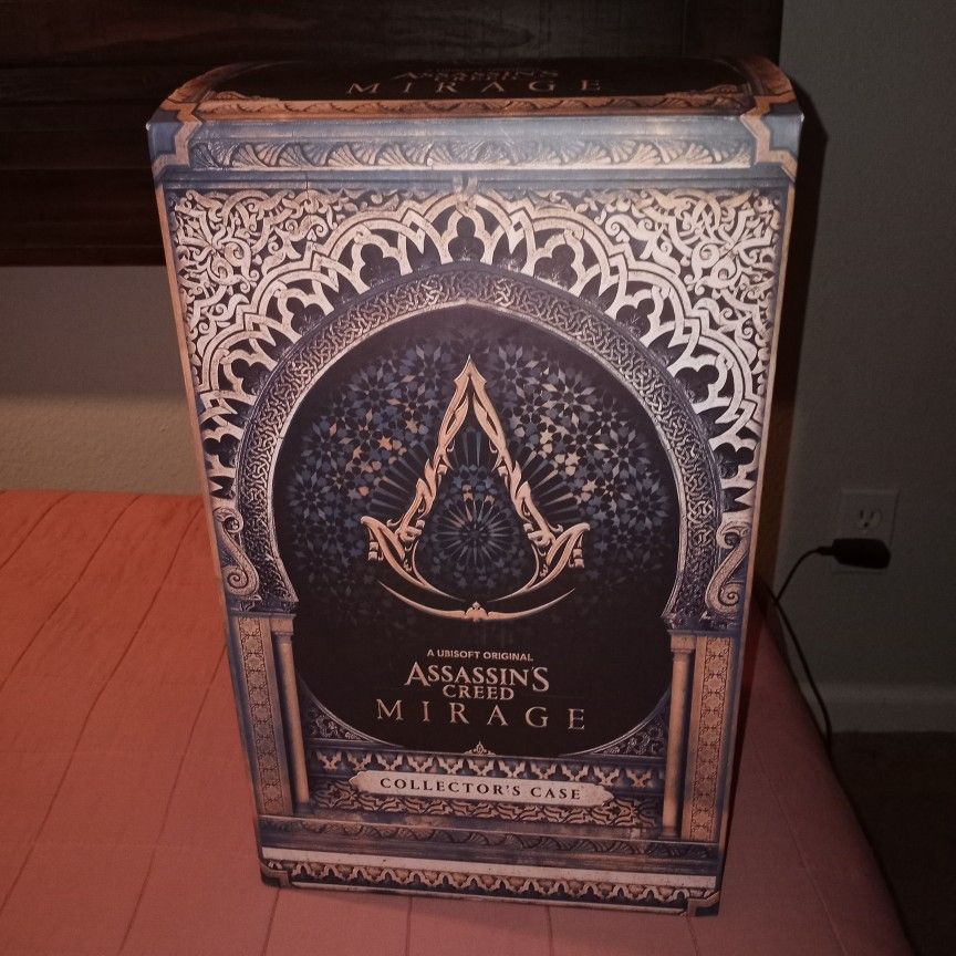 ALL COMPLETE ASSASSIN'S CREED MIRAGE ACTION FIGURE WITH GAME !!! BRAND NEW ALL ASKING $150.00
