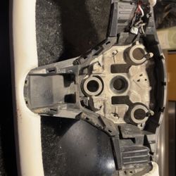 OEM Tesla Yoke White. Steering Wheel 