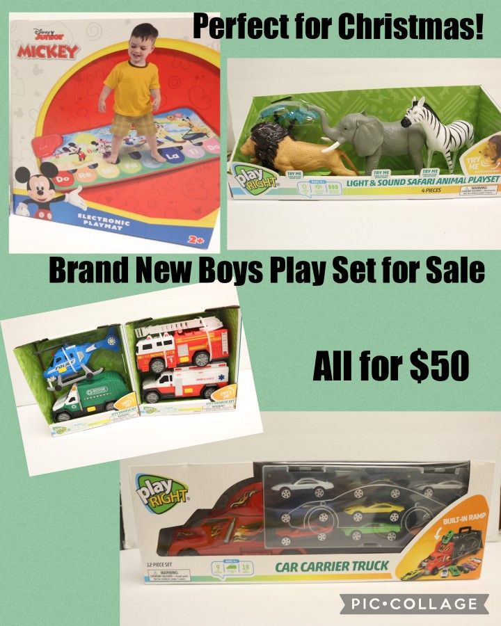 Boys 5pk Brand New BIG TOY SET for Sale