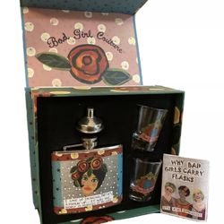 Bad Girl Couture Flask Set