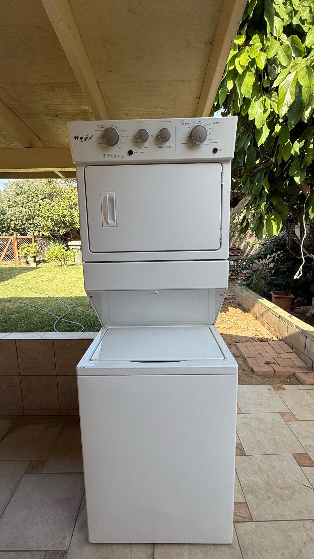 Whirlpool Electric Stacked Laundry Center