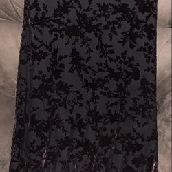 black floral dress size small