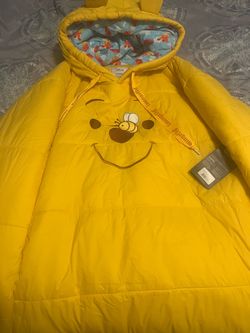 Winnie the Pooh Rain Puffer hoodie