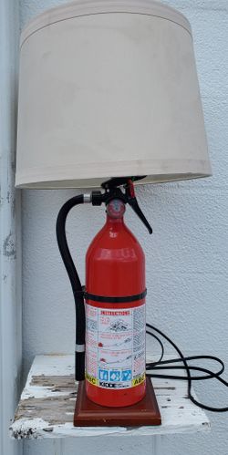 Fire Extinguisher Lamp