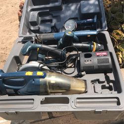 18 Volt Cordless Tool Set