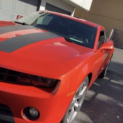 Blood Orange Camaro 2012