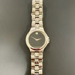 Movado Women’s Luxury Watch - Vintage, Stainless Steel, Swiss Made! 