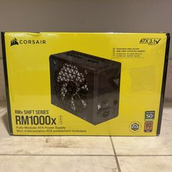 Corsair RMx SHIFT Series RM1000x 1000W 80 Plus Gold Fully Modular PSU Brand New