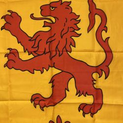 Country of Scotland Large Red Dominant Lion Flag