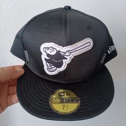 7 3/4 San Diego Padres New Era Black 2024 Clubhouse 59Fifty Fitted Hat