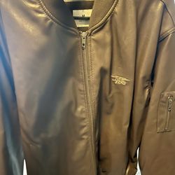 NEW - Navy SEAL Leather Jacket . Size Medium With tags. 