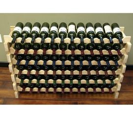 72 Bottle Wine Rack Storage Stand Wooden Wine Holder Display Shelves