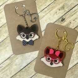 Cute Fox Keychain 