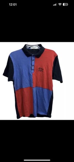 VTG Burberrys Clolorblocked Shirt RARE Size M
