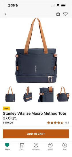 Stanley Vitalize Macro Method Tote 27.6 Qt.