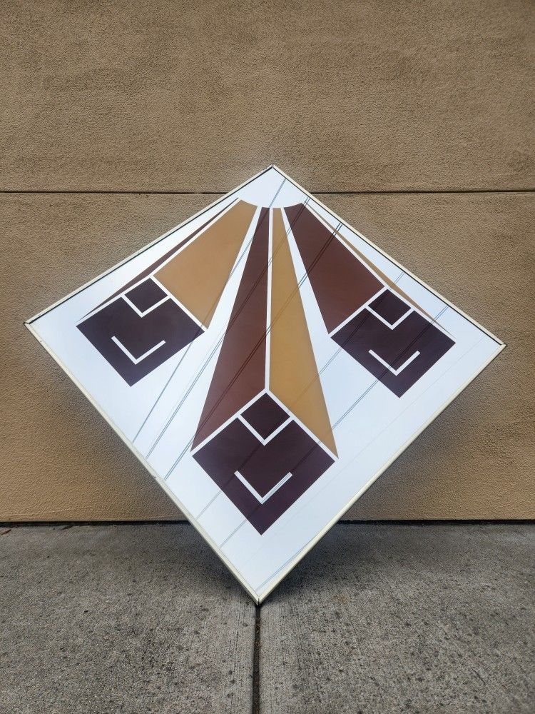 Mid Century Mirror