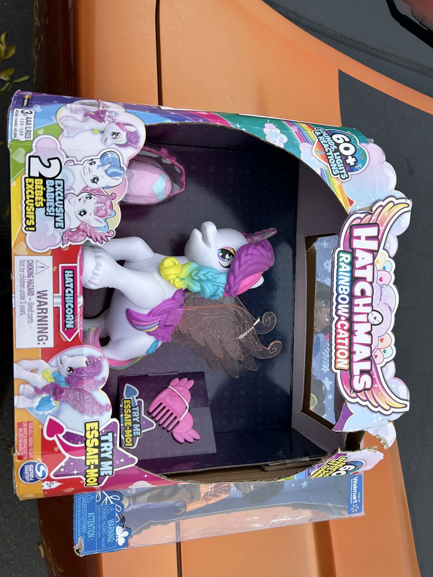 HATCHiMALS RAINBOW-CATION HATCHICORN